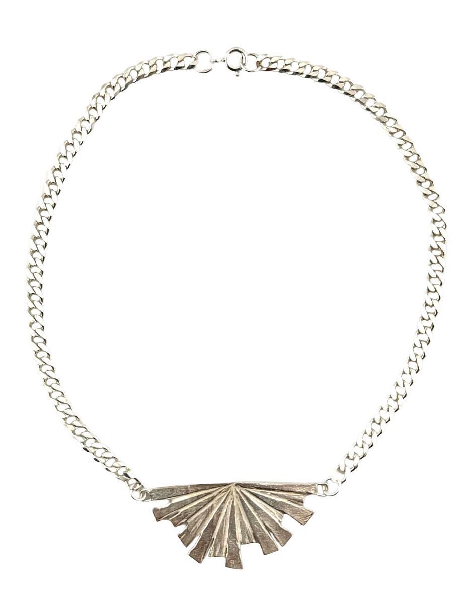 Collar Luz sol de plata P 925 3
