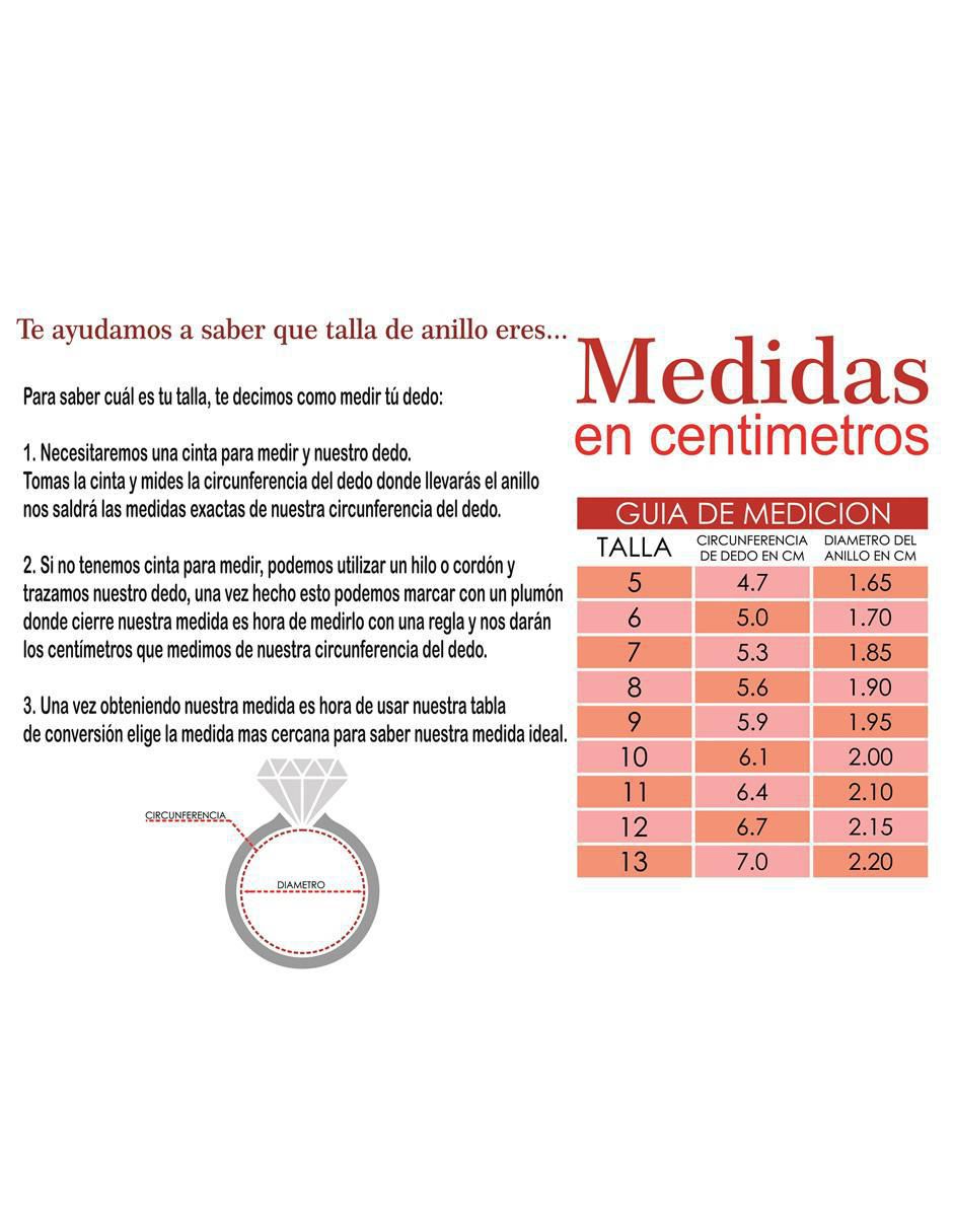 Anillo 10 k de oro zirconia pulido