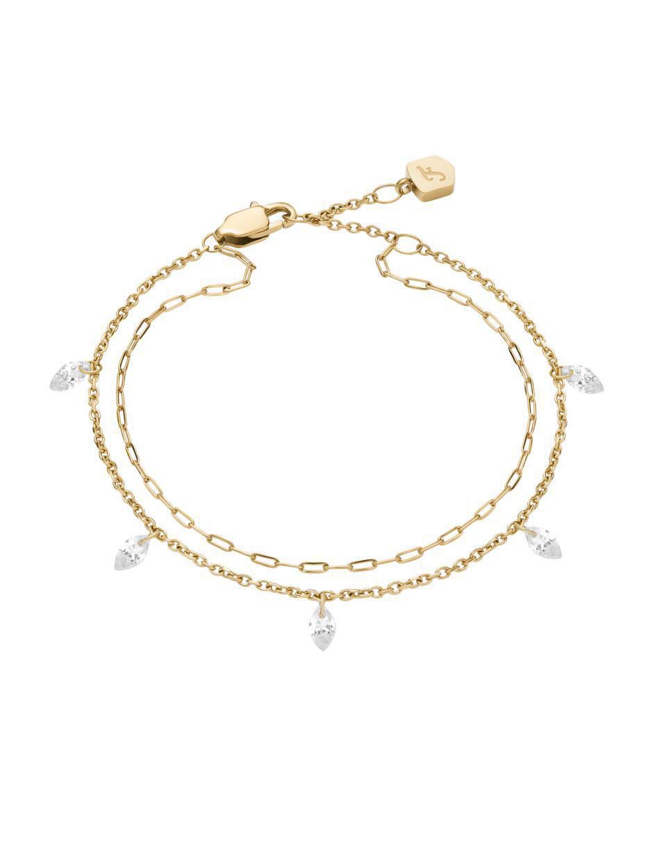 Pulsera con zirconia cúbica Ellis acabado pulido Pulsera con zirconia cúbica Ellis acabado pulido