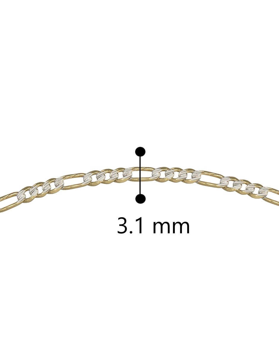 Collar de eslabones horoz 18 k