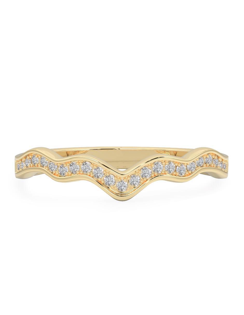 Churumbela 14 k de oro zirconia pulido Churumbela 14 k de oro zirconia pulido