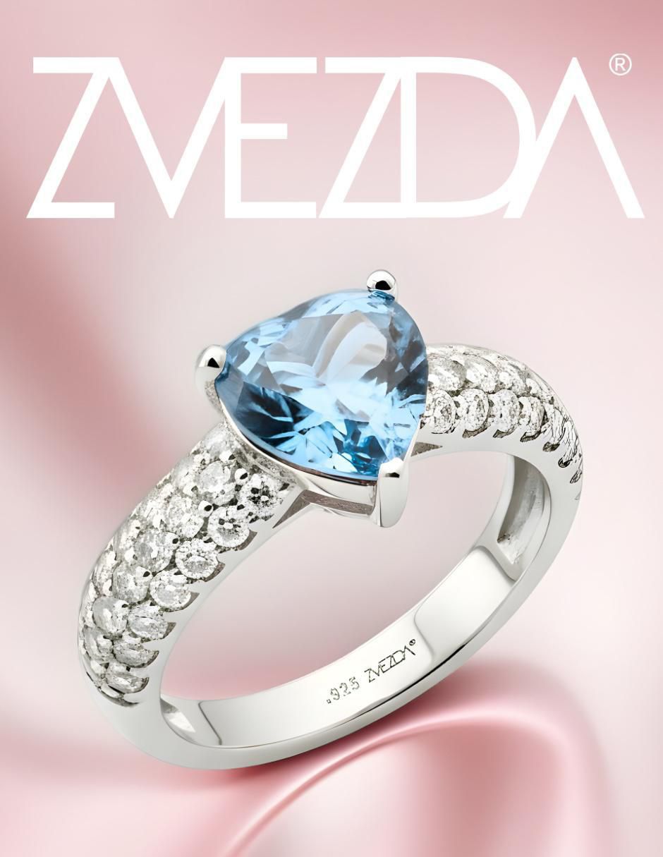 Anillo de corazón Élan P 925 de plata circonita brillante 5