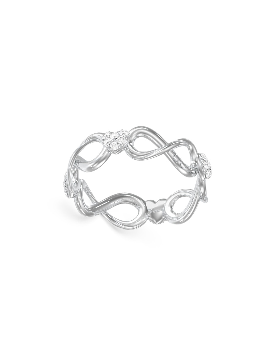 Anillo de infinito Love Bites circonita pavé Anillo de infinito Love Bites circonita pavé