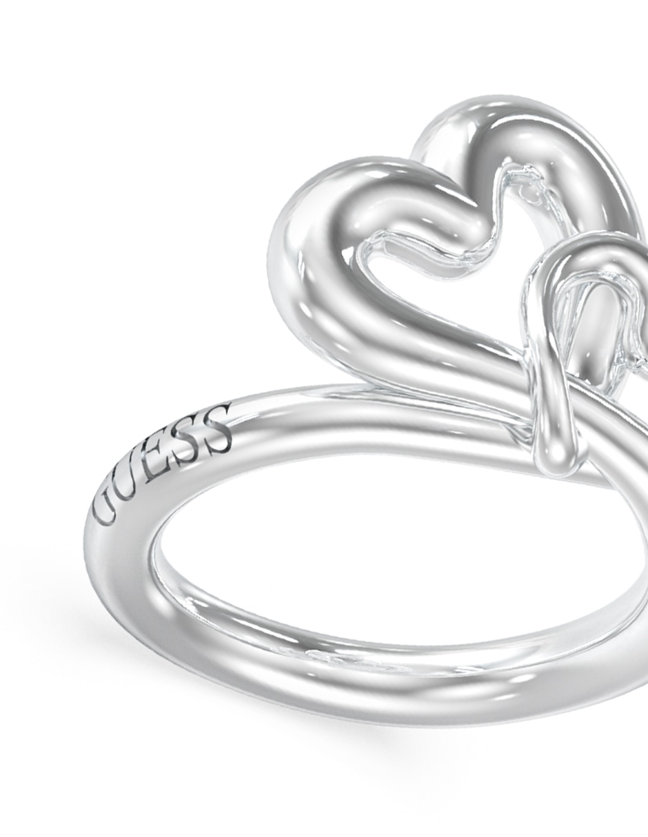 Anillo de corazón Love Bites brillante