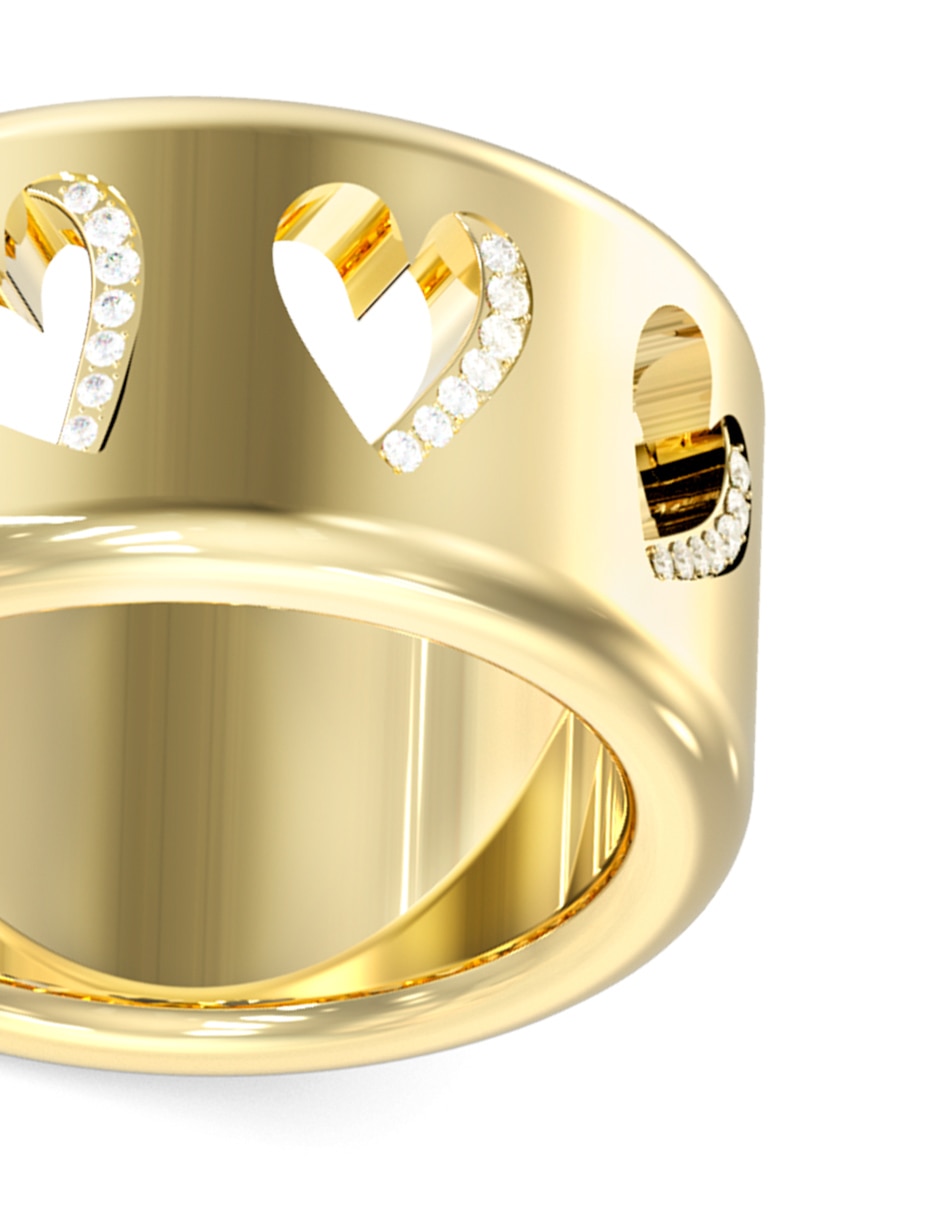 Anillo de corazón By Your Side circonita pavé