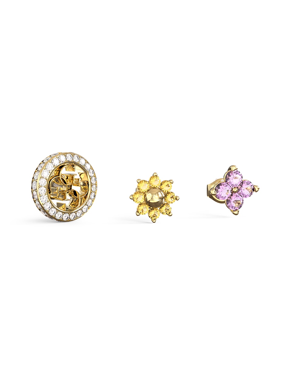 Aretes con acabado pavé