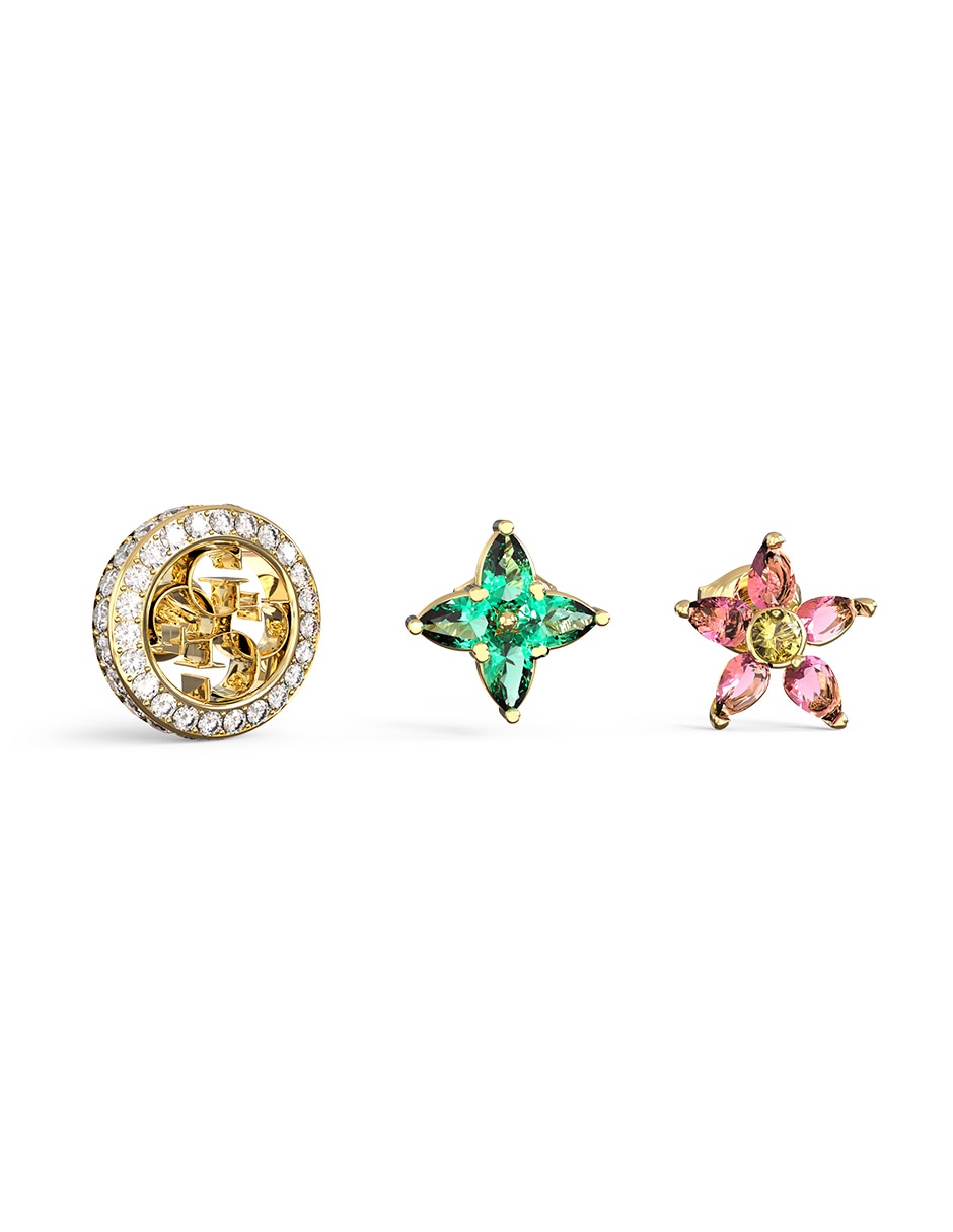 Aretes con acabado pavé