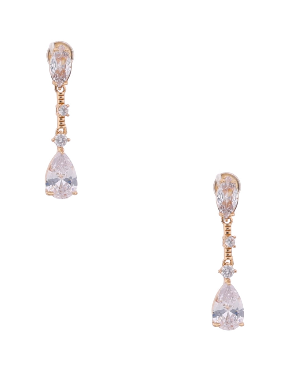 Aretes con acabado pavé