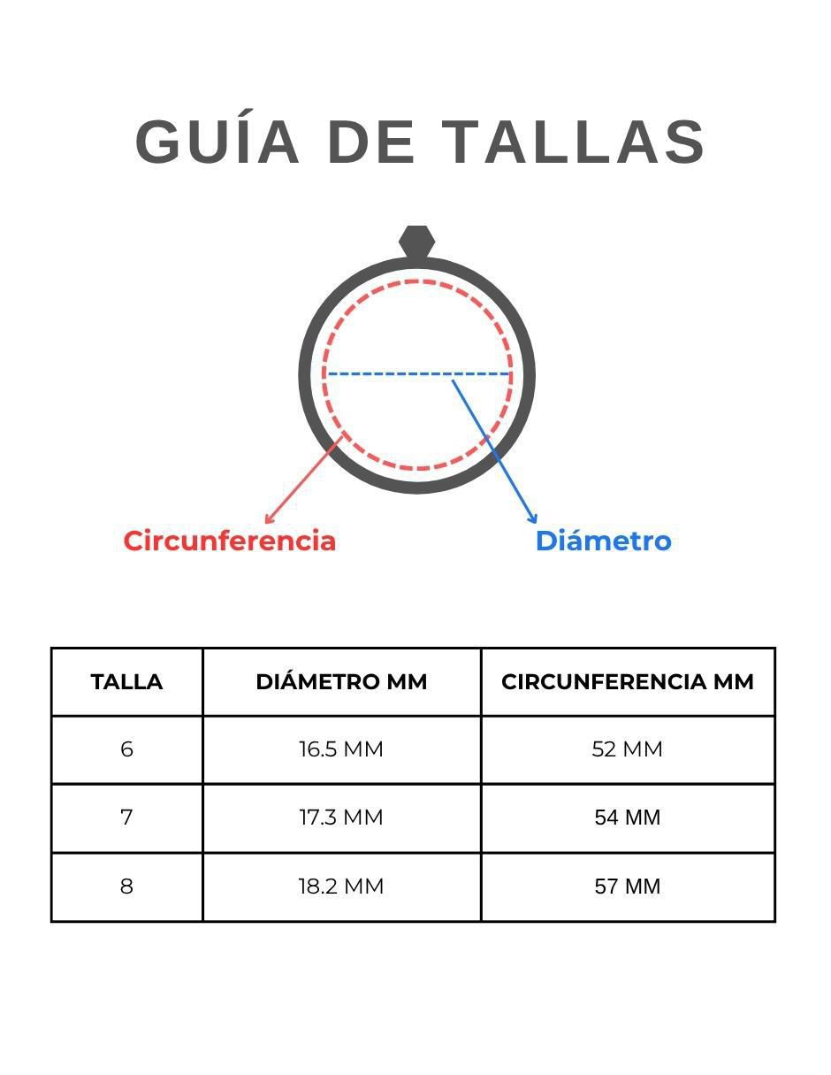 Solitario de plata P 925 Élan 3