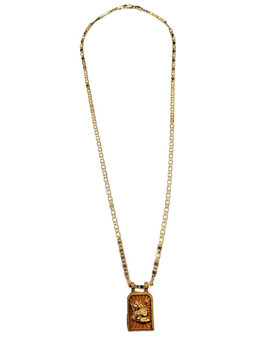 Collar con dije signo zodiacal Constelaciones de oro laminado 10 K 3