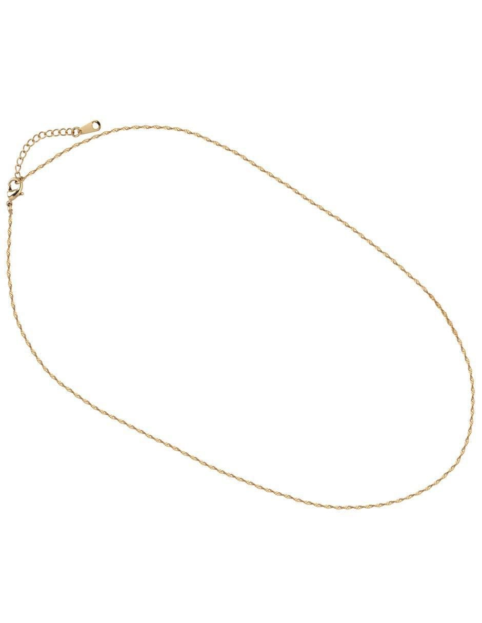 Dije de nudo de oro 10 K zirconia 2