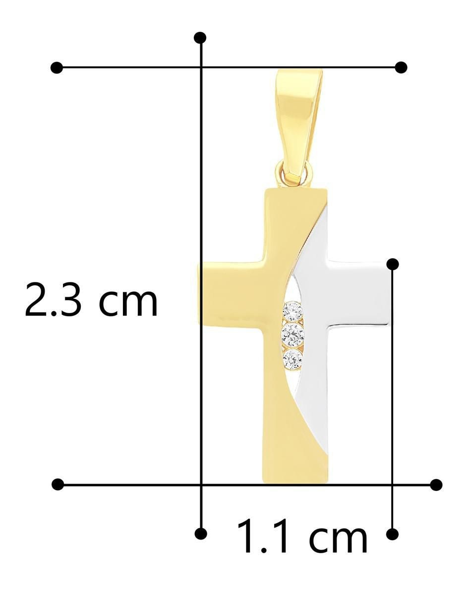 Dije de cruz de oro 10 K 4