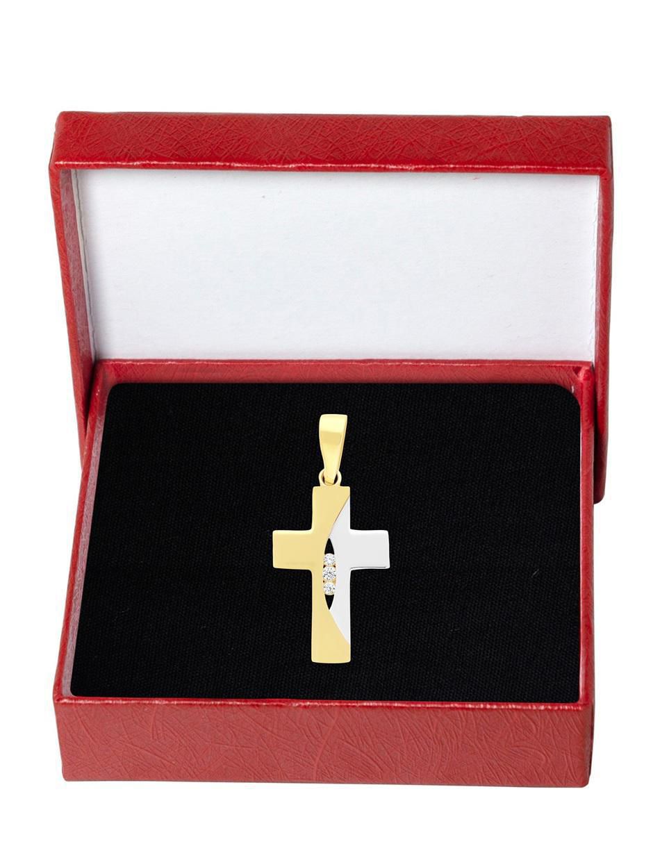 Dije de cruz de oro 10 K 2