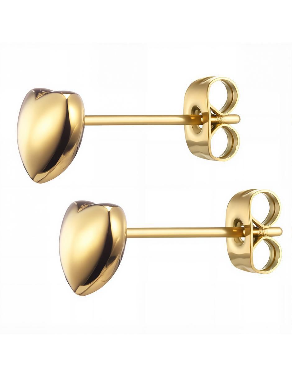 Set de aretes con acabado pulido 3