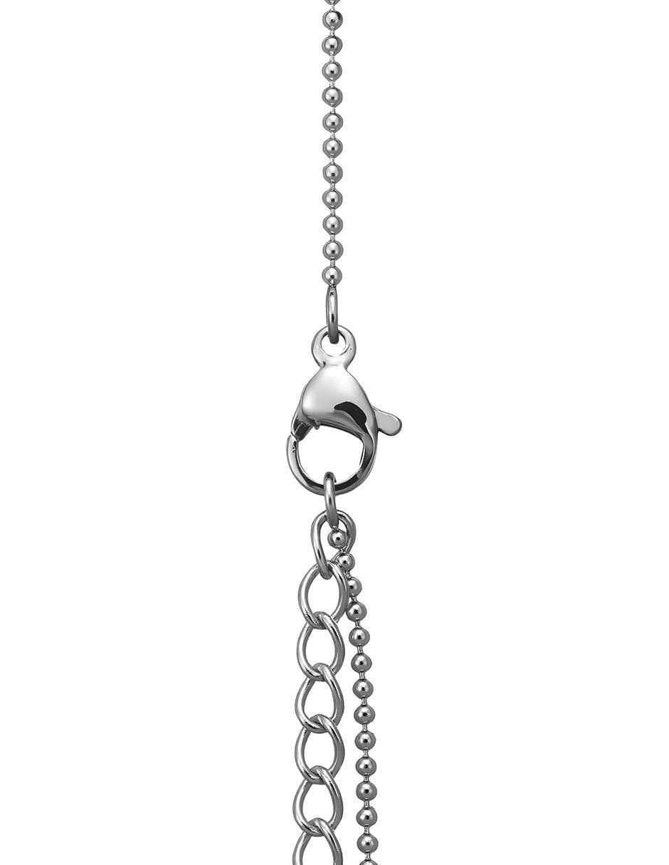 Pulsera con zirconia Dual Harmony con acabado pulido
