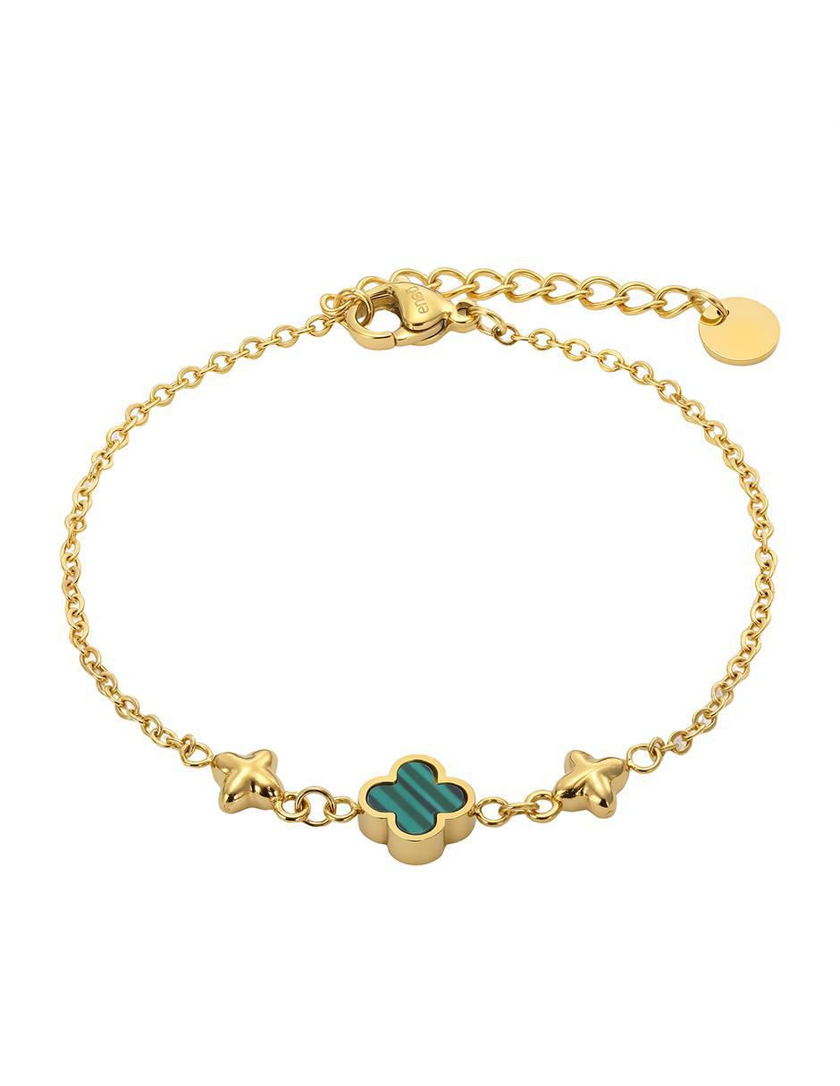 Pulsera con resina Lucky Charm con acabado pulido Pulsera con resina Lucky Charm con acabado pulido