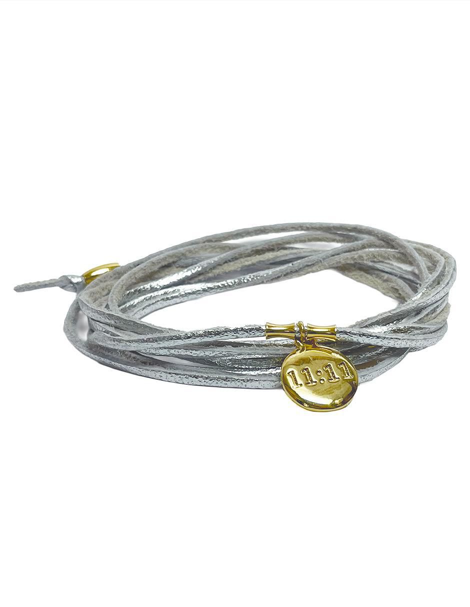 Pulsera con acabado baño de oro 18 K 1