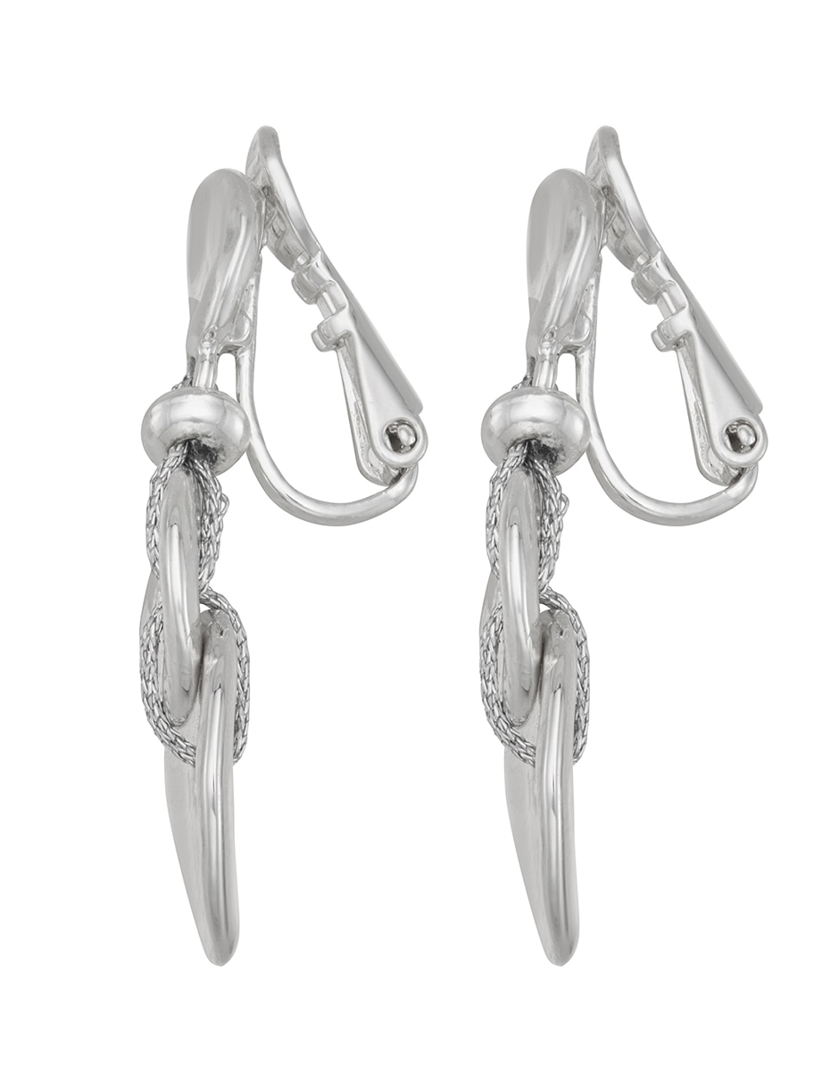 Aretes cortos Napier Clip Capsule con acabado pulido