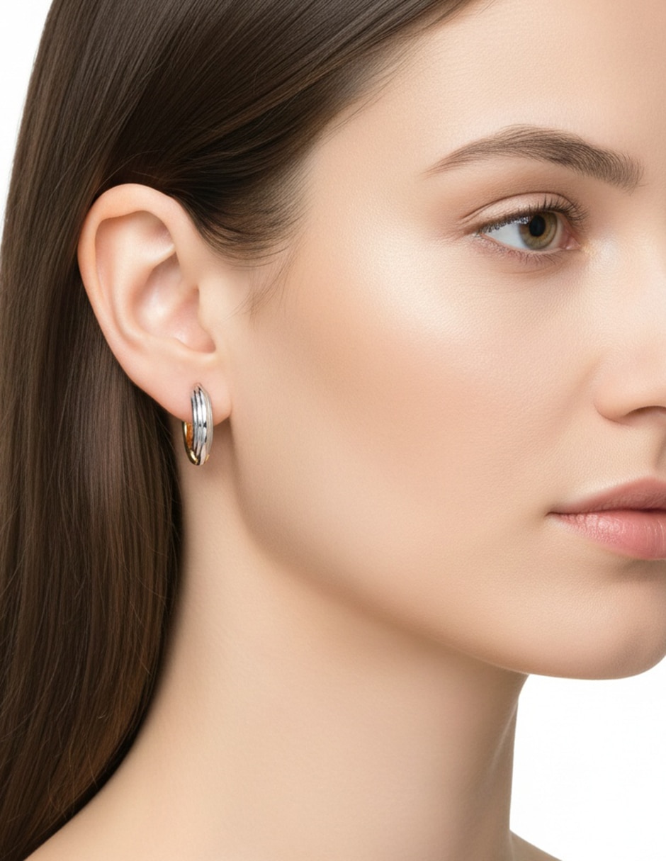 Aretes circulares con acabado pulido 2