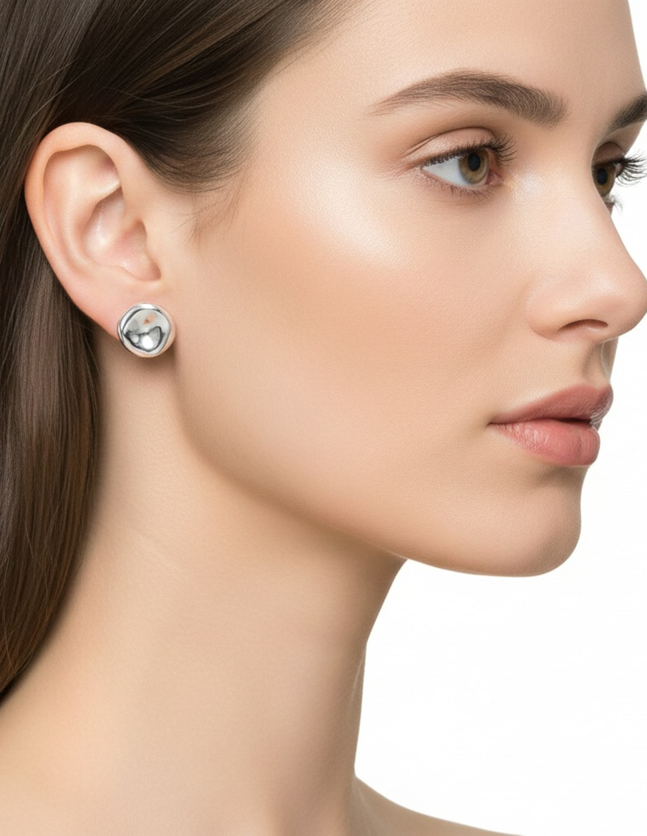 Aretes circulares con acabado pulido 2