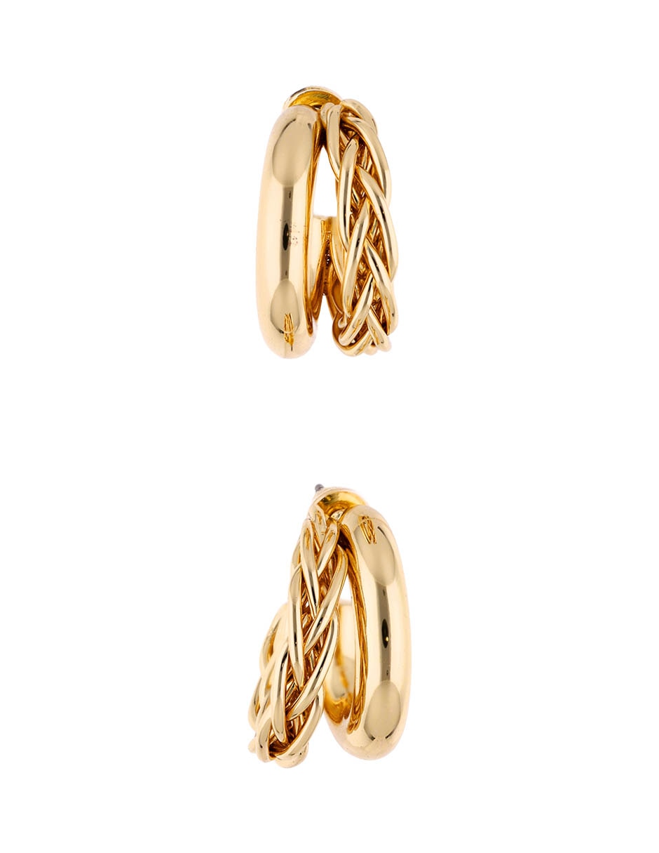 Aretes con acabado brillante