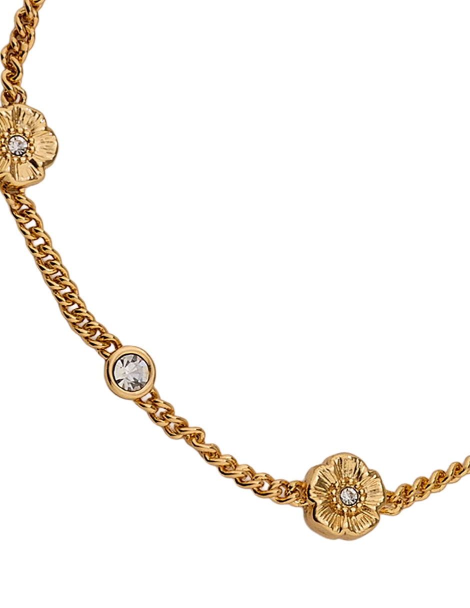Pulsera Coach con acabado pulido
