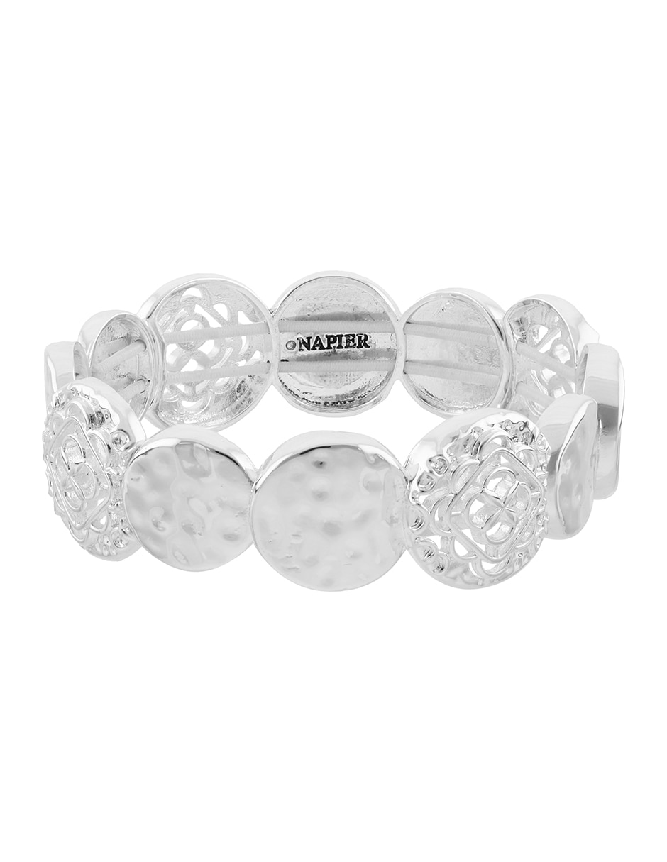 Pulsera Silver Coins acabado pulido 2