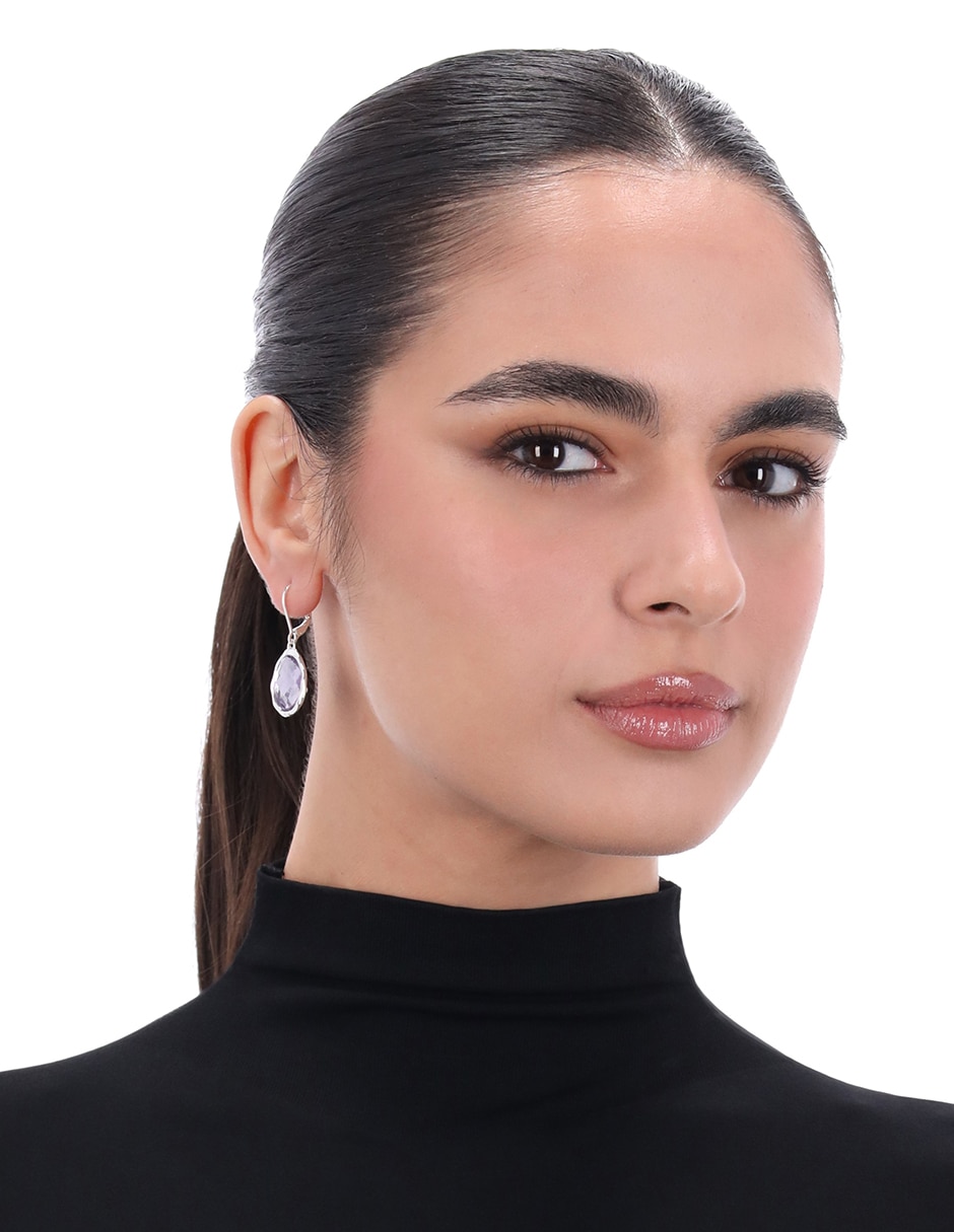 Aretes ovalados Ocean Abalone con acabado pulido 2