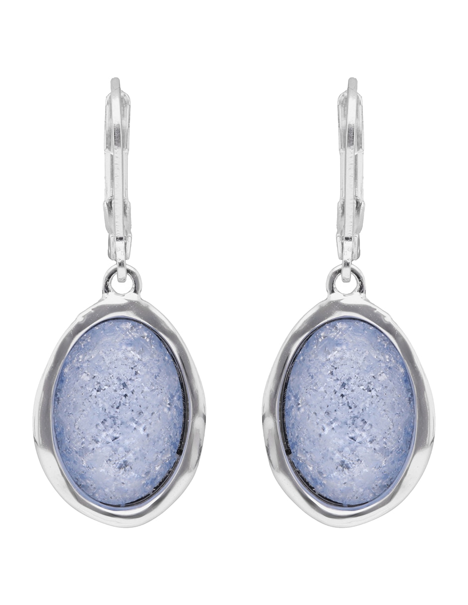 Aretes ovalados Ocean Abalone con acabado pulido
