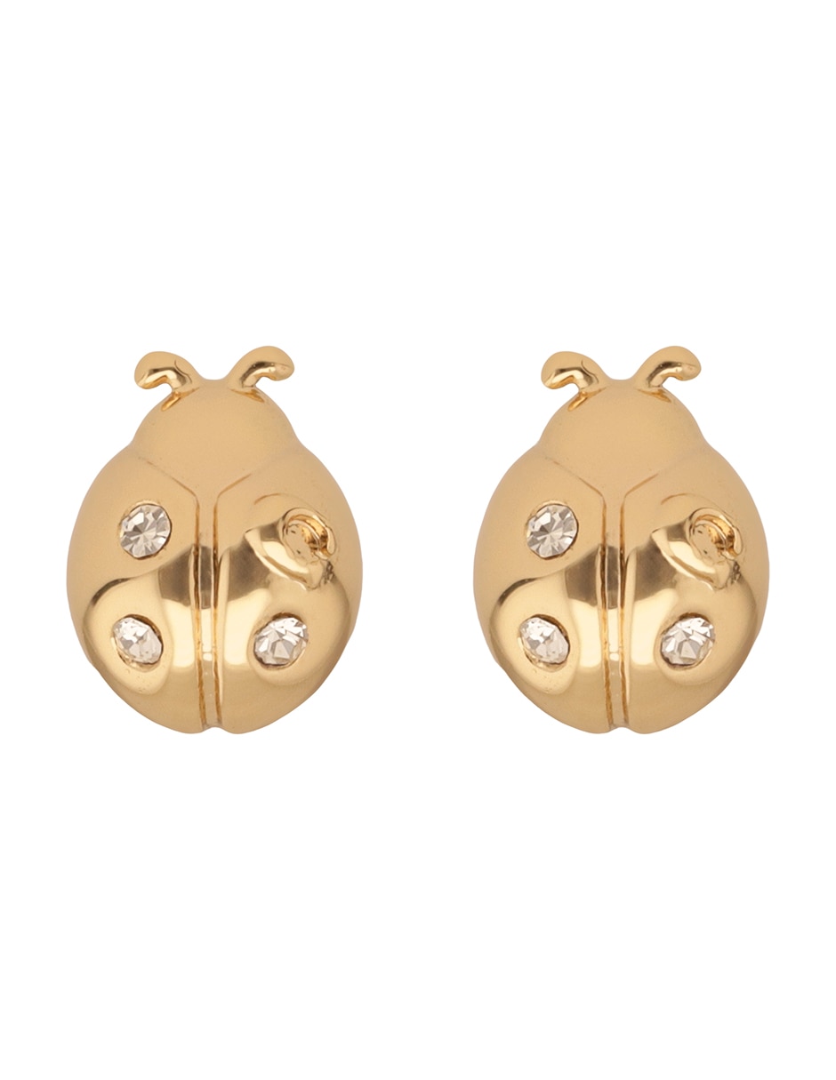 Aretes cortos COAUG25MRKT2 con acabado brillante 1