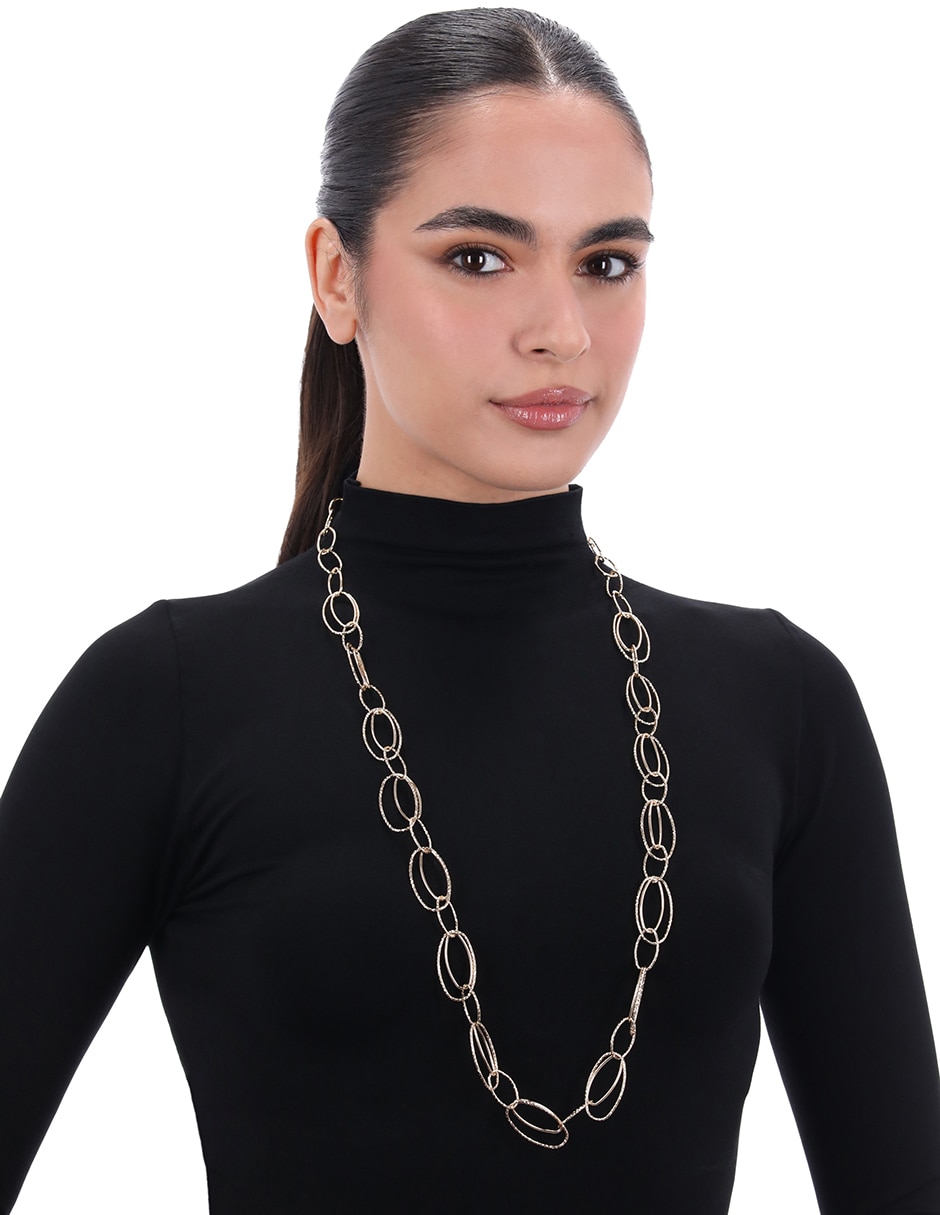Collar de eslabones golden orbit 3