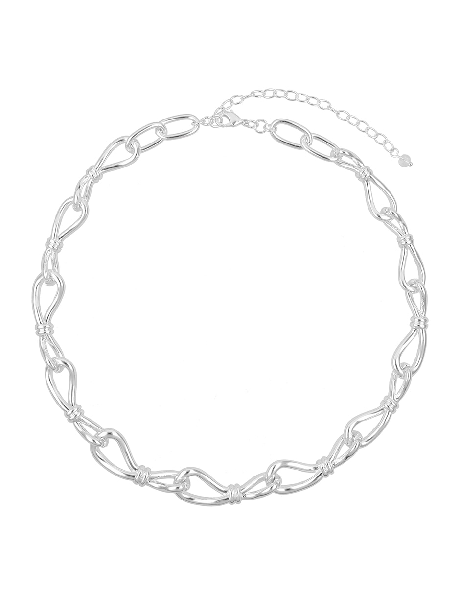 Collar de eslabones Silver Bonds Collar de eslabones Silver Bonds
