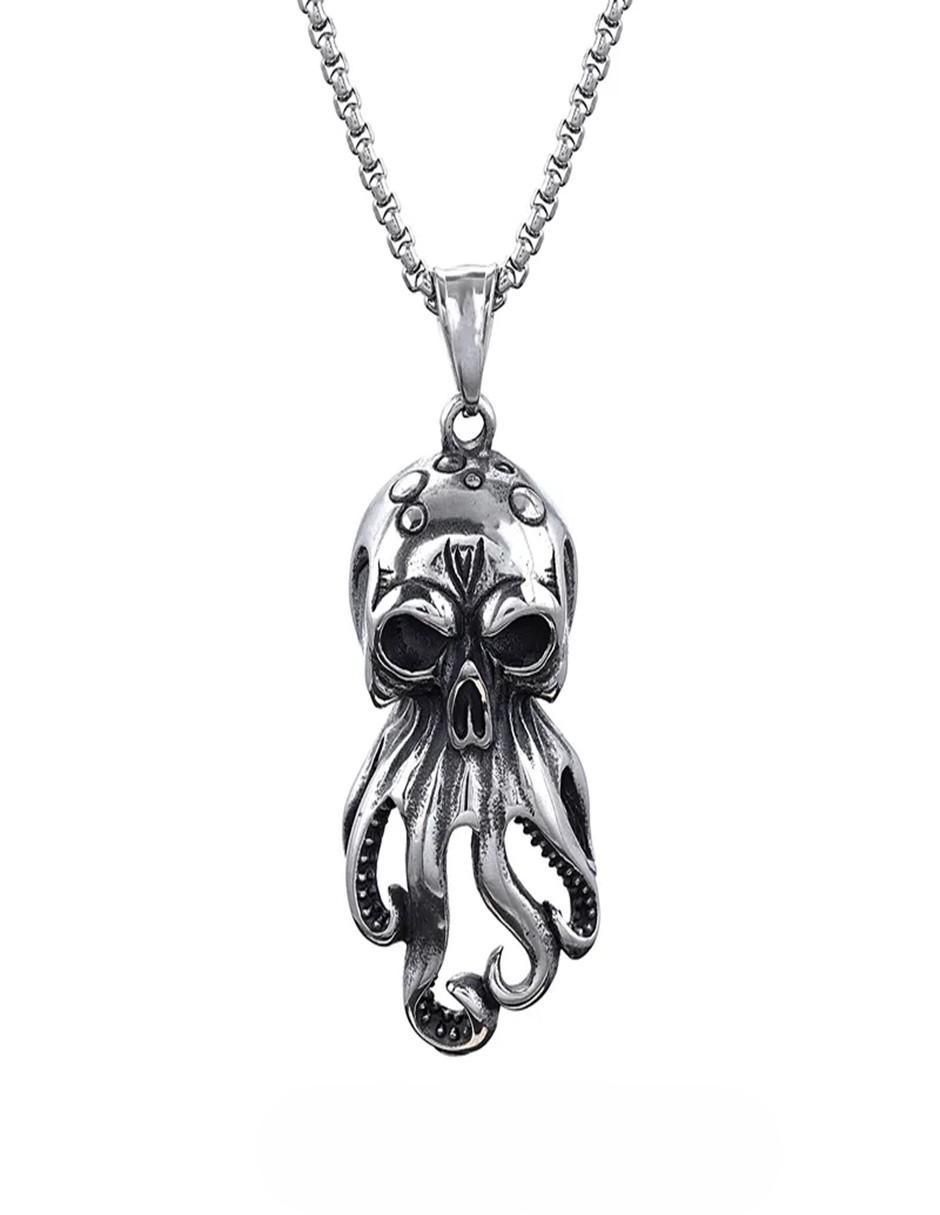 Collar con dije Calavera de calavera Collar con dije Calavera de calavera