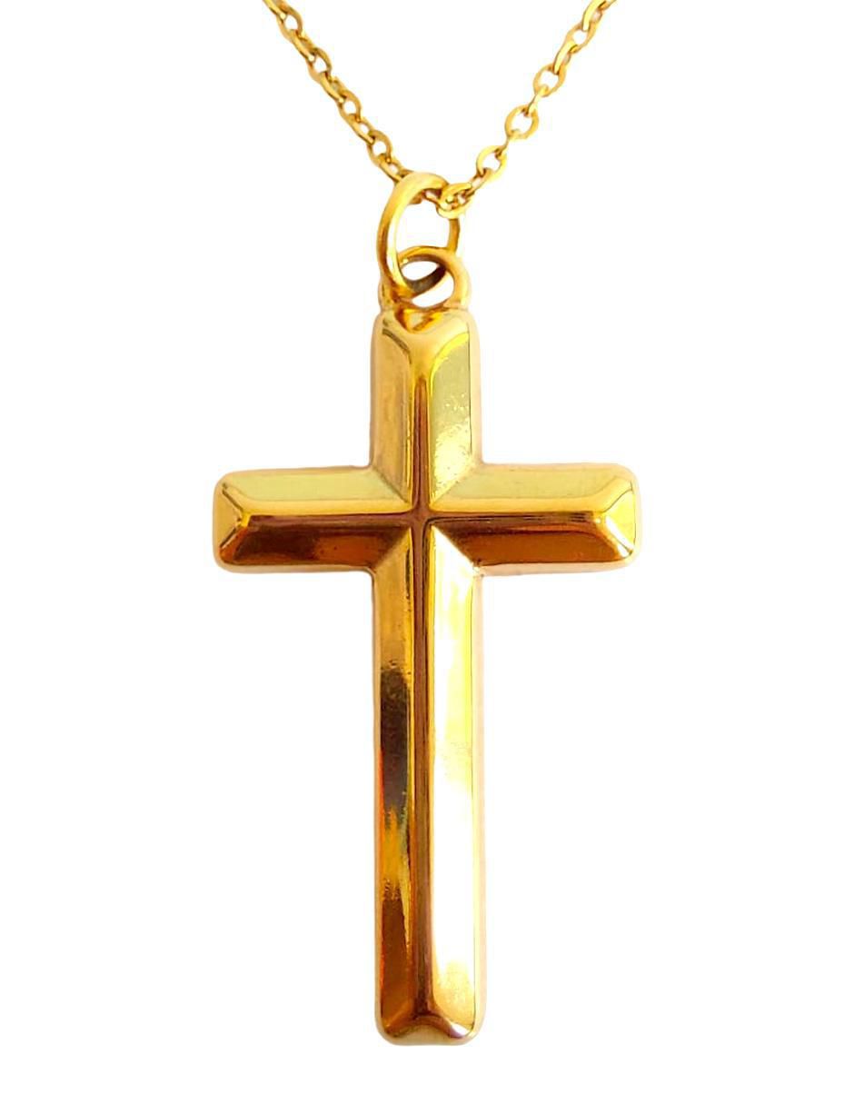 Collar con dije de cruz Joyería con Alma