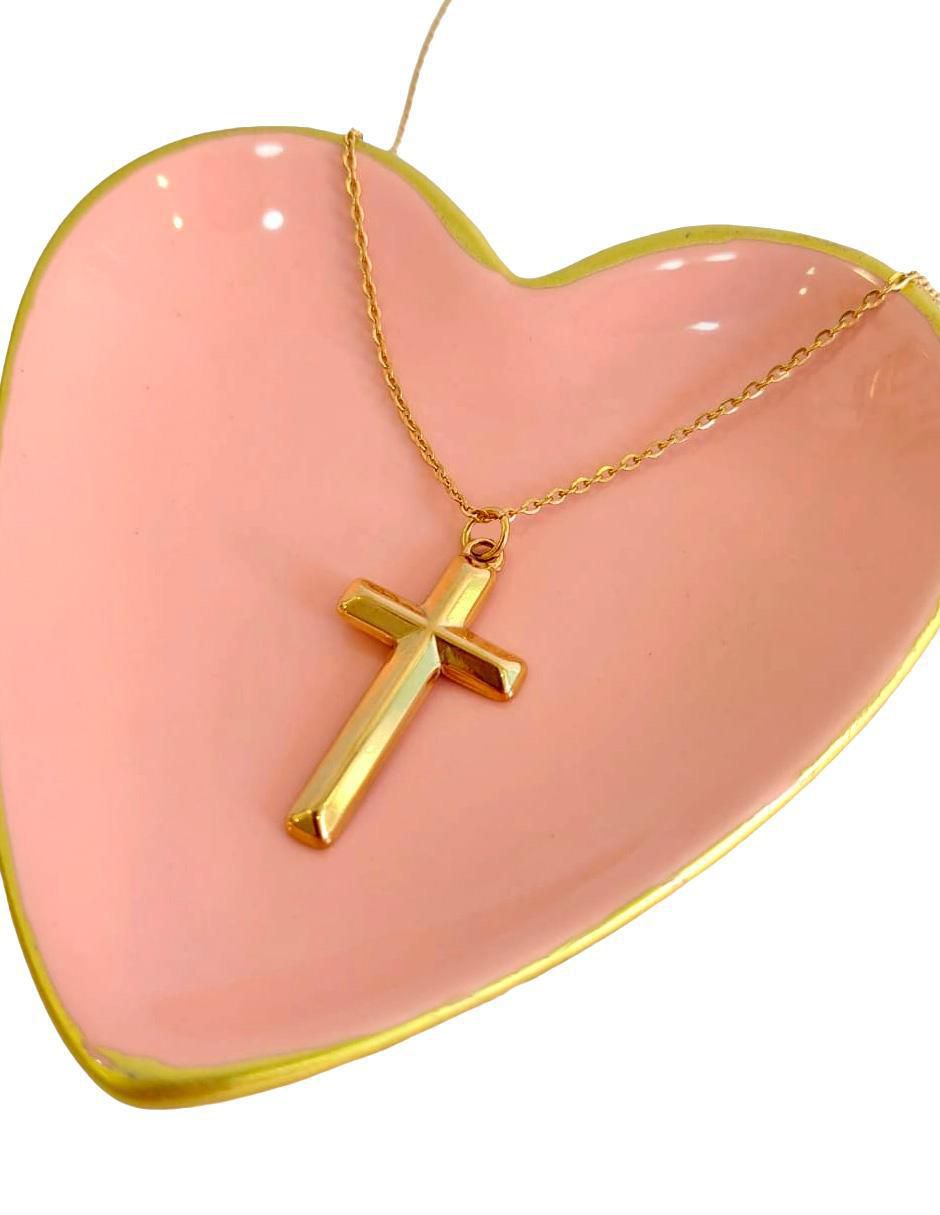 Collar con dije de cruz Joyería con Alma 3