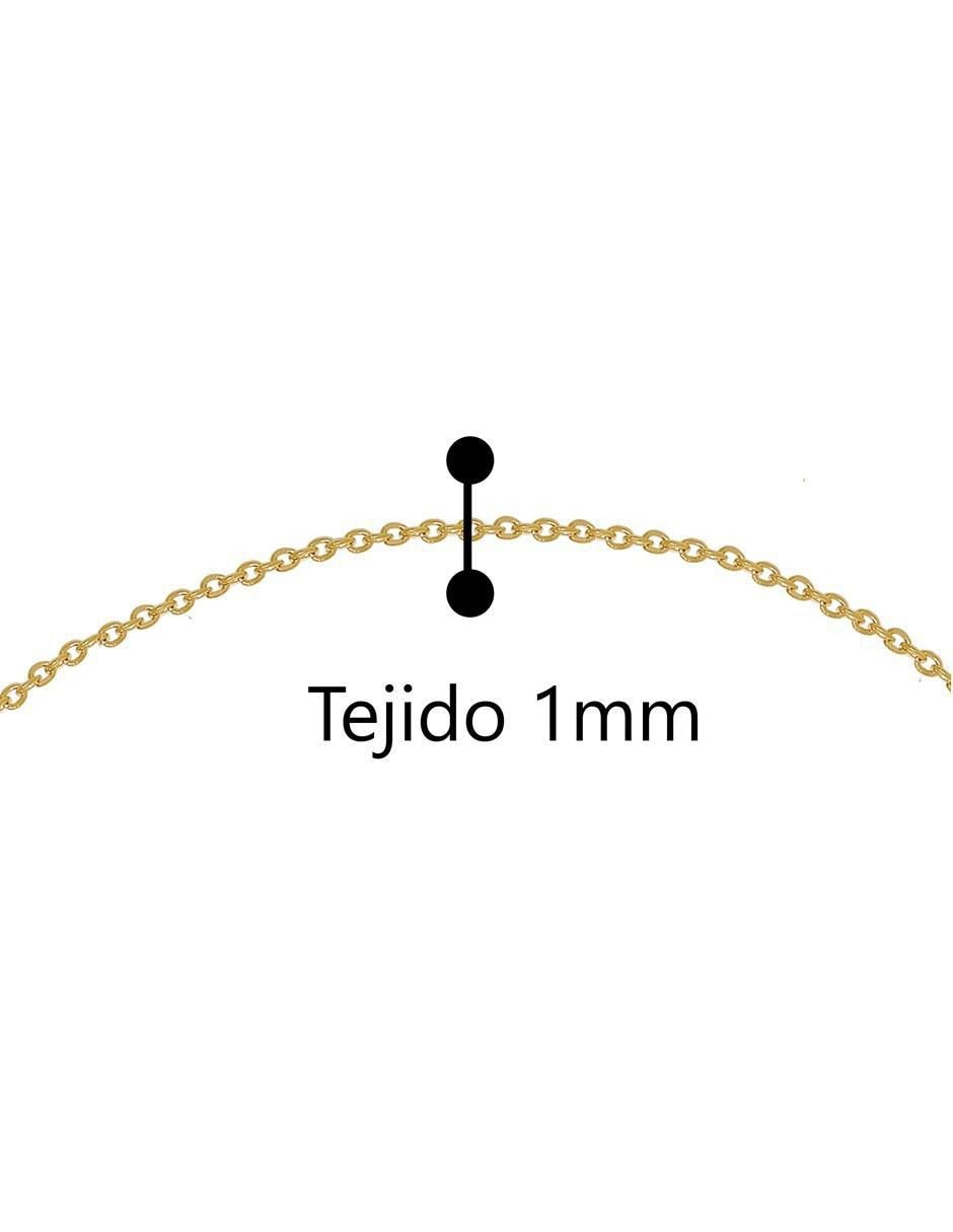 Collar eslabones de oro 10 K 5