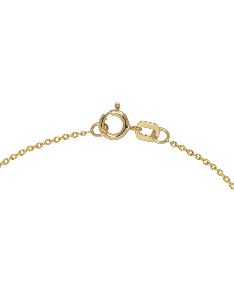 Pulsera horoz de oro 10 k con acabado pulido