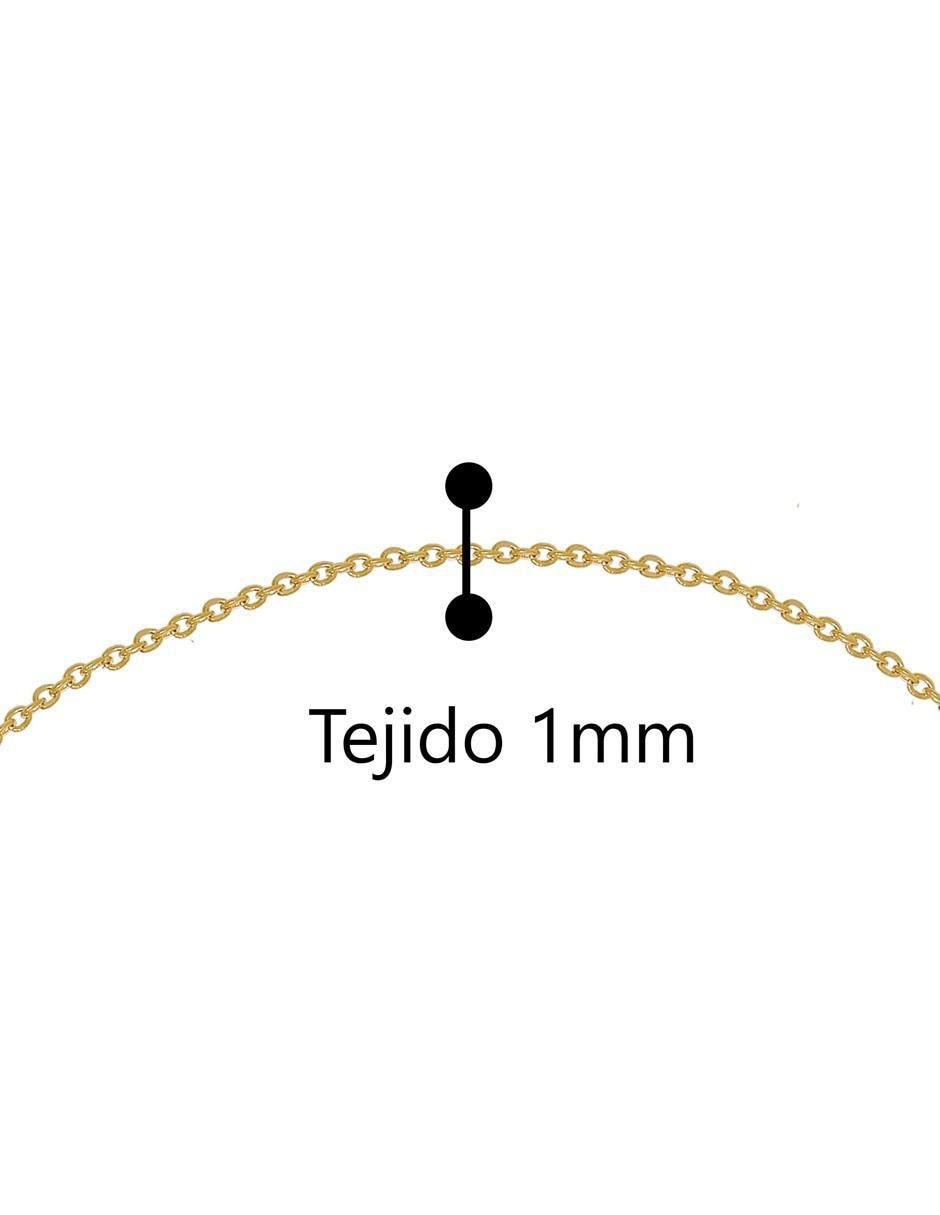 Pulsera horoz de oro 10 k con acabado pulido