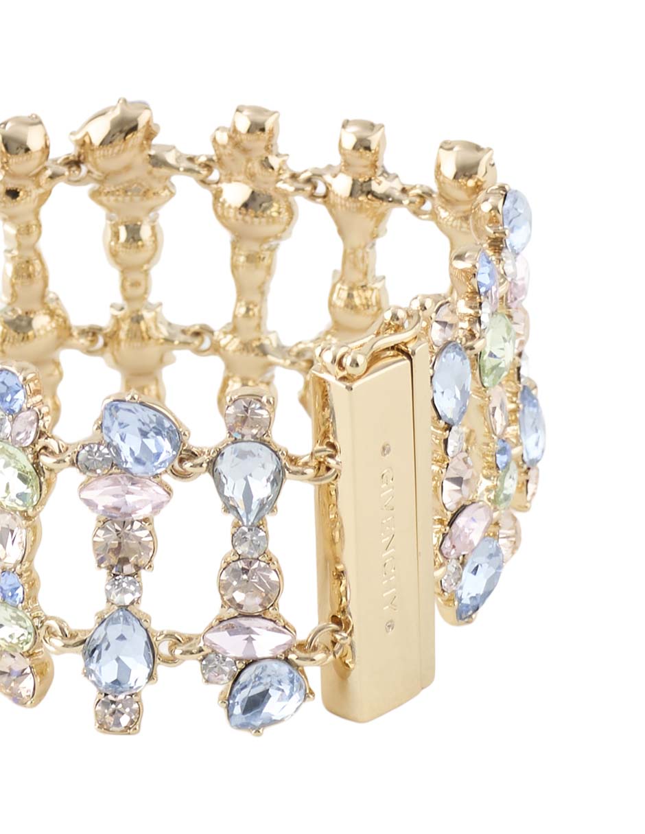 Pulsera cristal Rhinestone Rainbow acabado brillante Pulsera cristal Rhinestone Rainbow acabado brillante