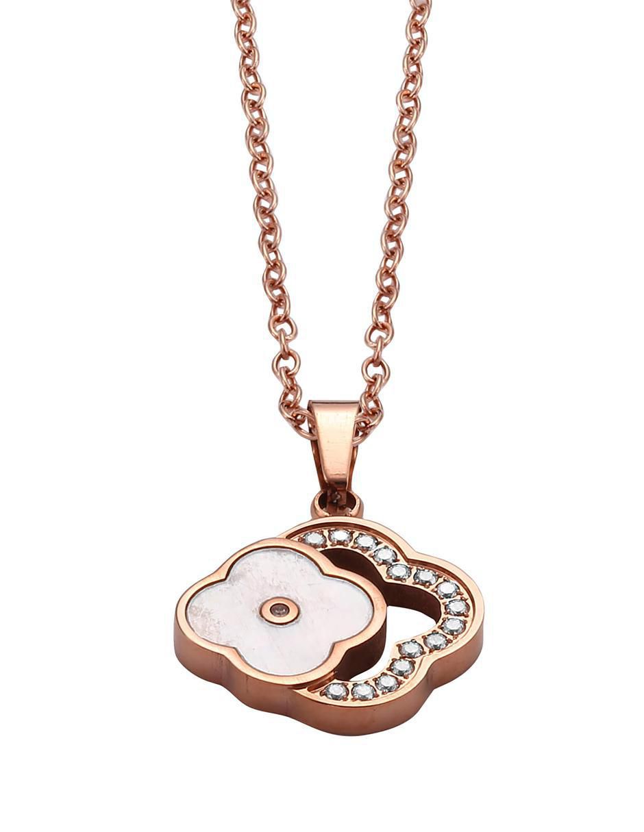 Collar con dije de trébol Bloom Essence 3