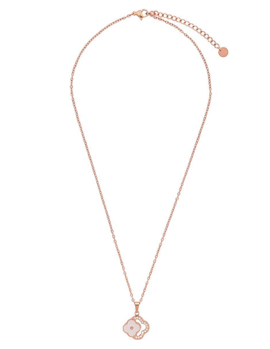 Collar con dije de trébol Bloom Essence 2