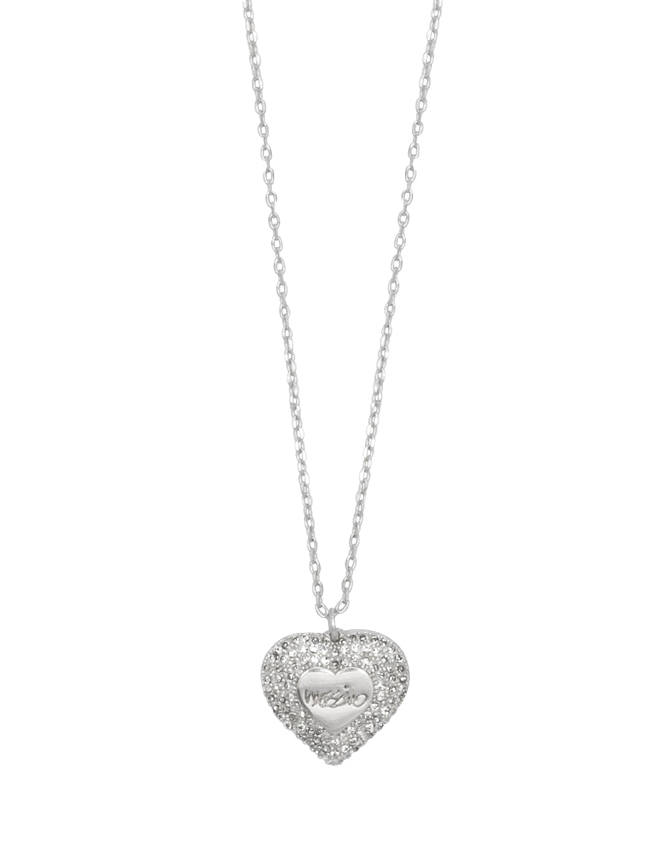Collar con dije de corazón Mossimo