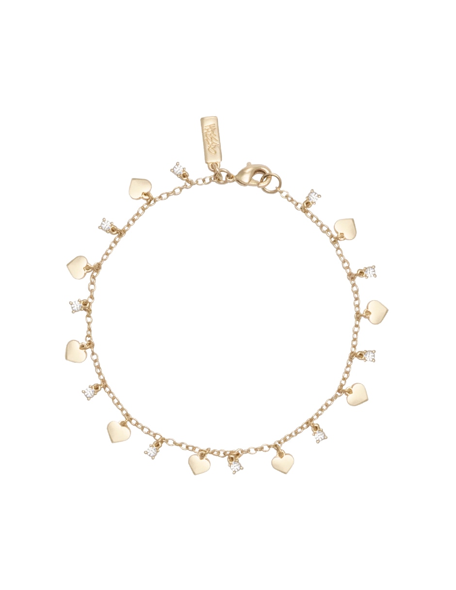 Pulsera con cristal acabado pulido 1