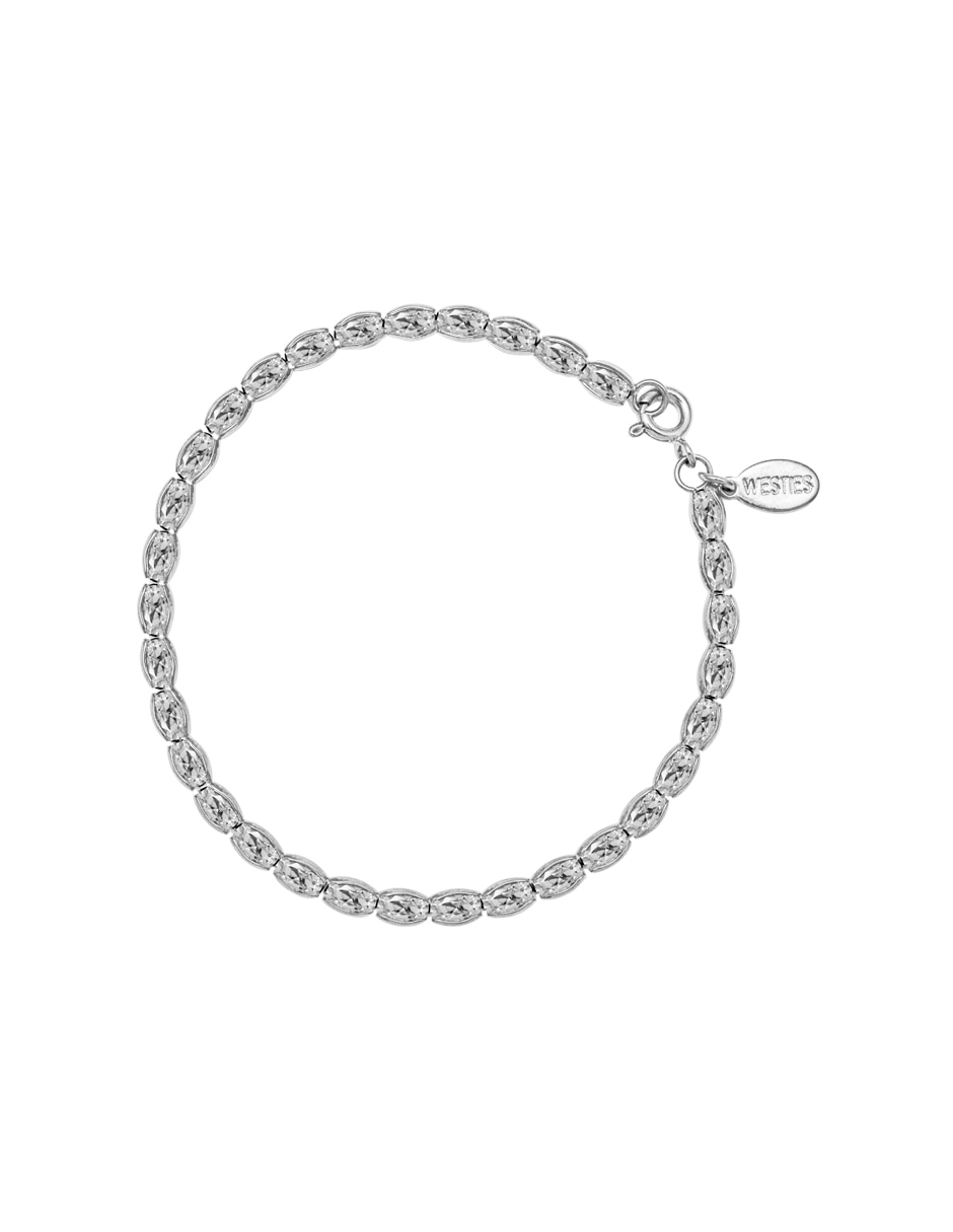Pulsera Westies con cristal Cup Chain con acabado pavé