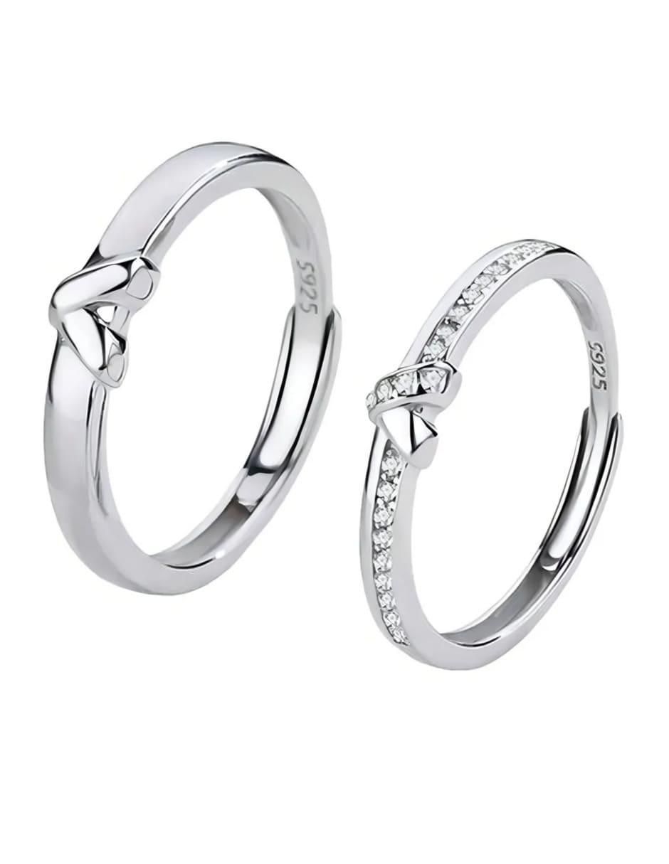 Set anillo Jasmín P 925 de plata circonita pulido Set anillo Jasmín P 925 de plata circonita pulido