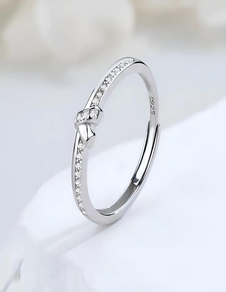Set anillo Jasmín P 925 de plata circonita pulido