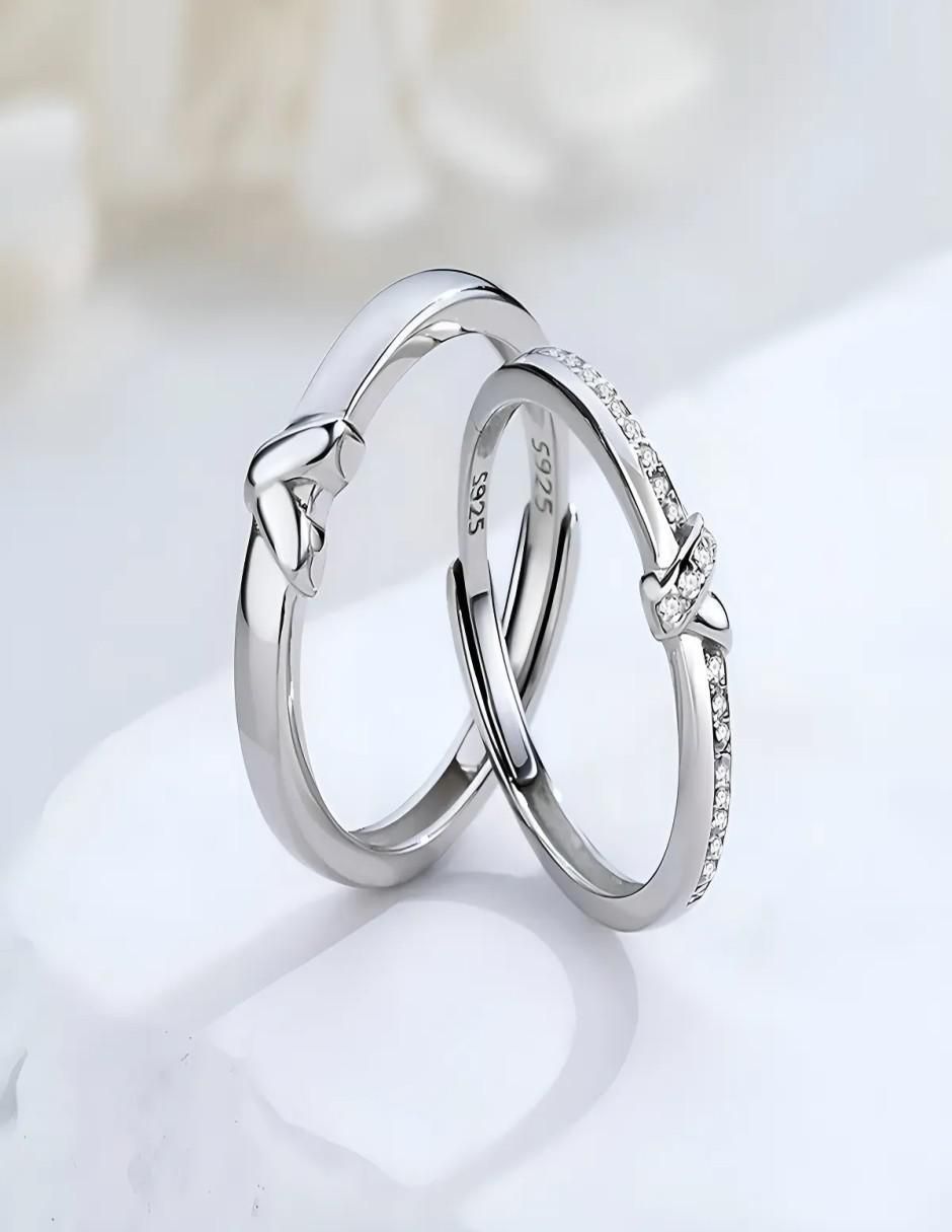 Set anillo Jasmín P 925 de plata circonita pulido
