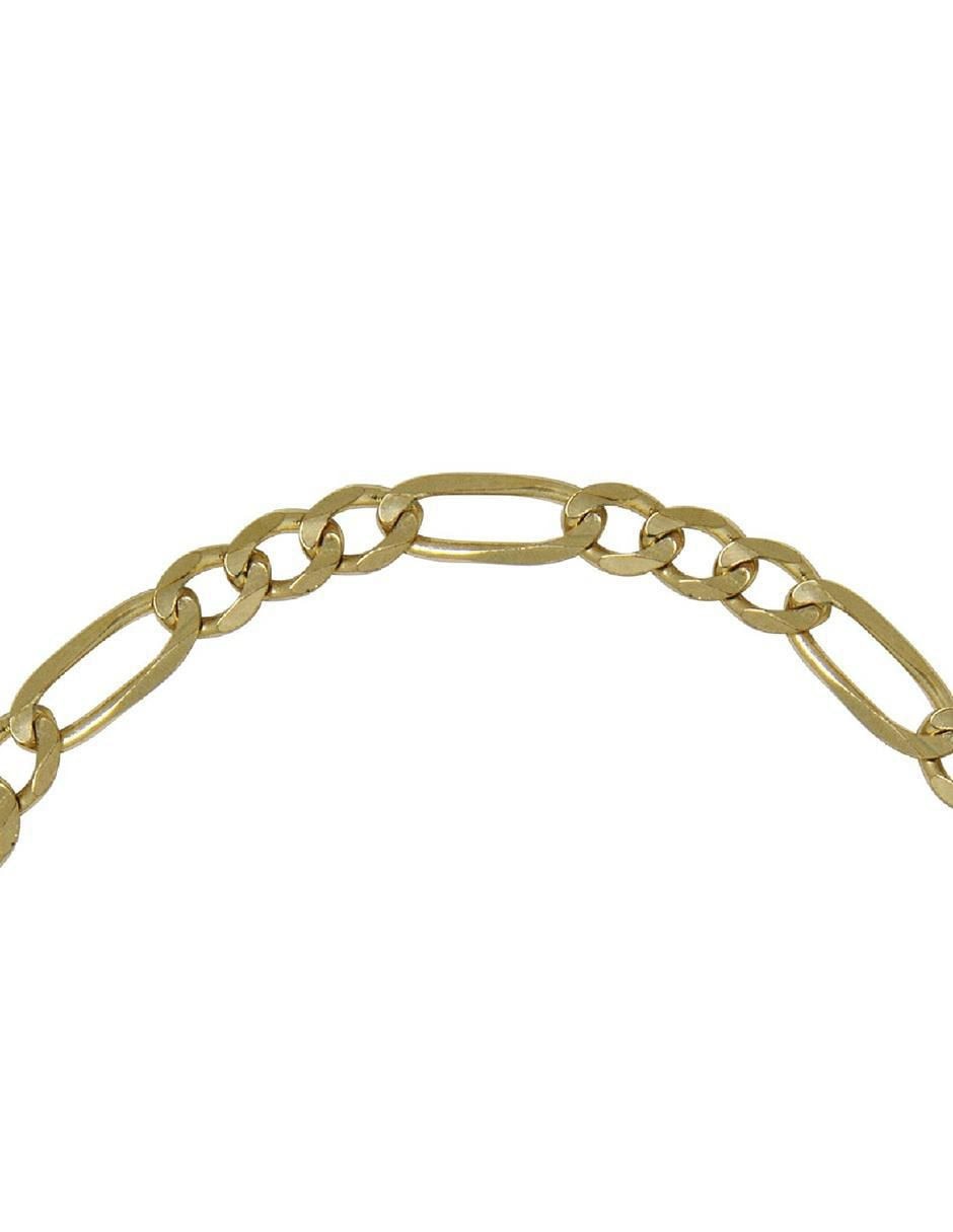 Pulsera de oro 10 k con acabado pulido