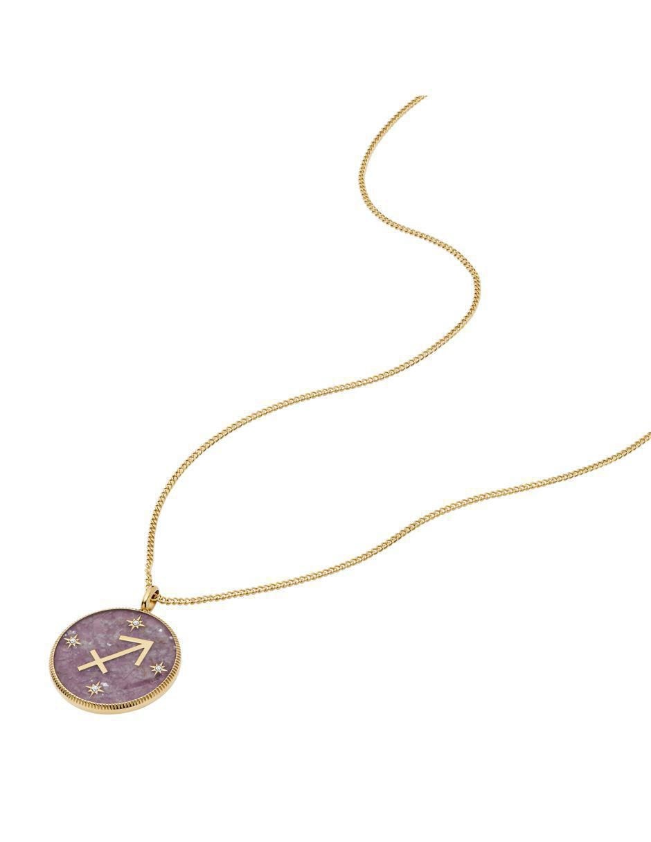 Collar con dije signo zodiacal Written In The Stars 2