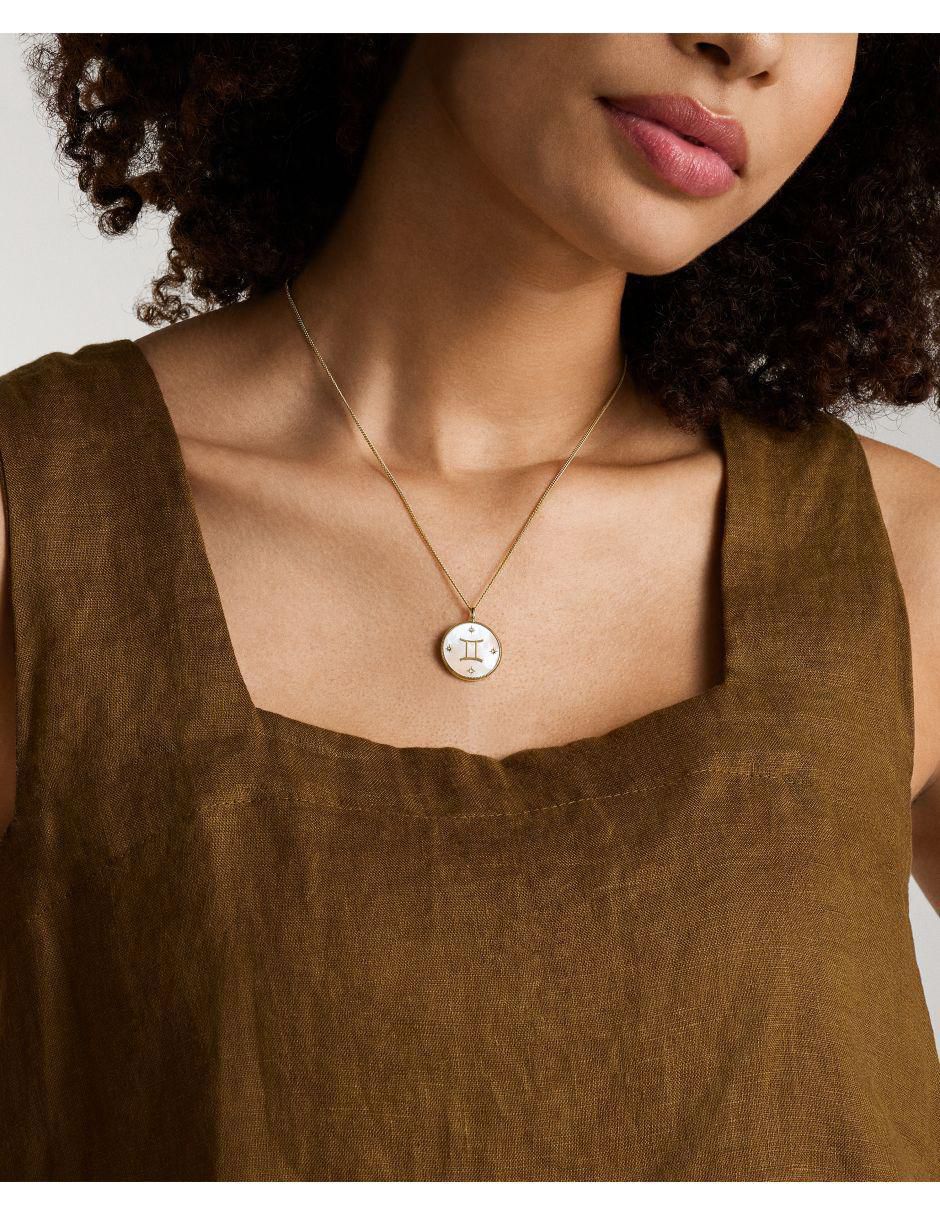 Collar con dije signo zodiacal Written In The Stars 5